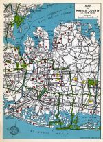 Nassau County, New York City 1949 Five Boroughs Street Atlas